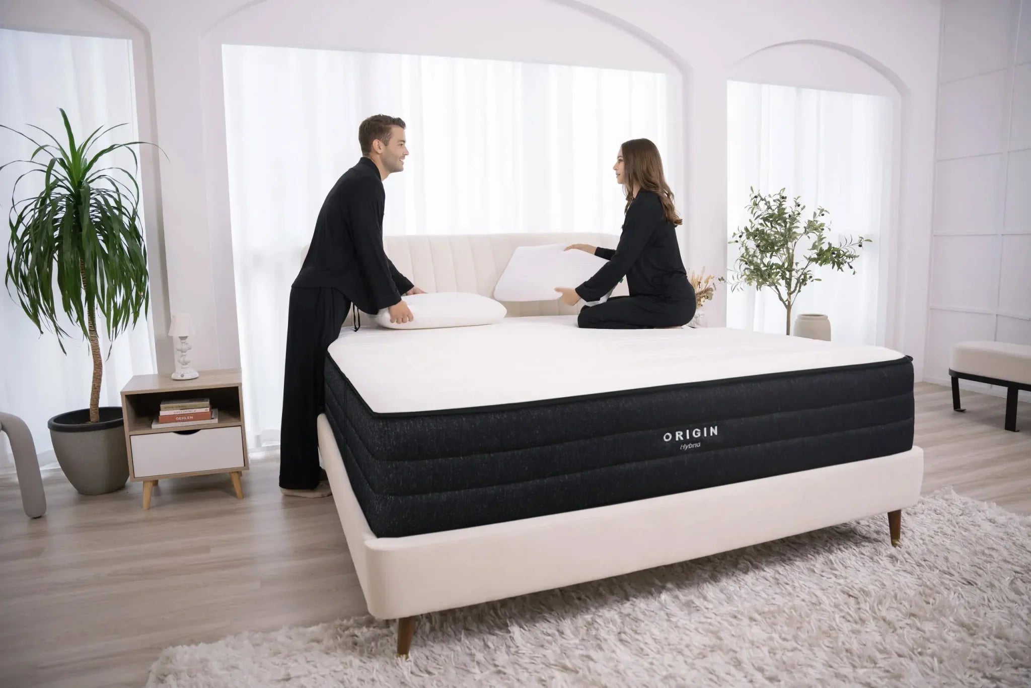 Origin Upholstered Bed Frame - Thumbnail 4