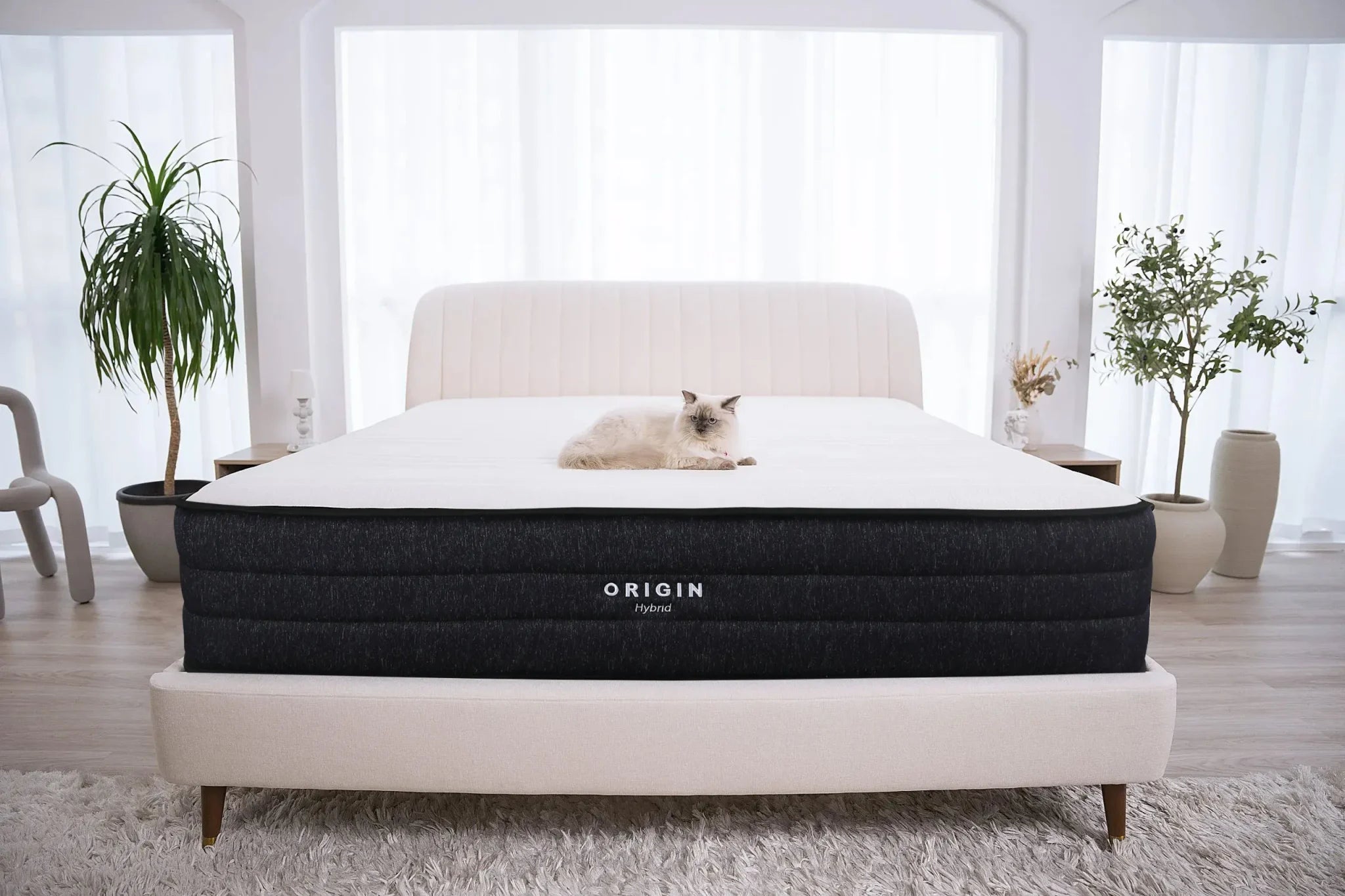 Origin Upholstered Bed Frame