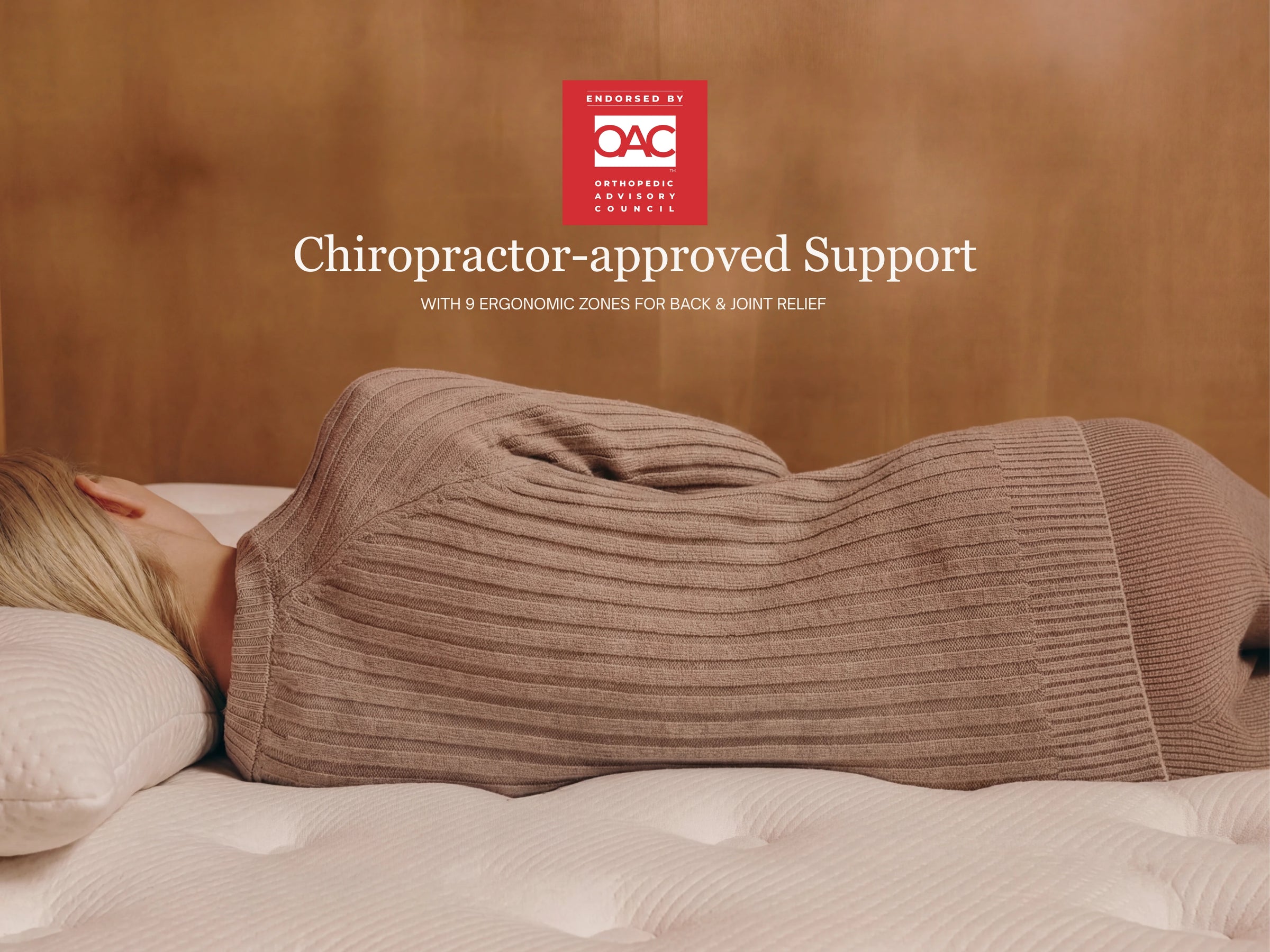 
                     We’re Chiropractor Approved 
                  
