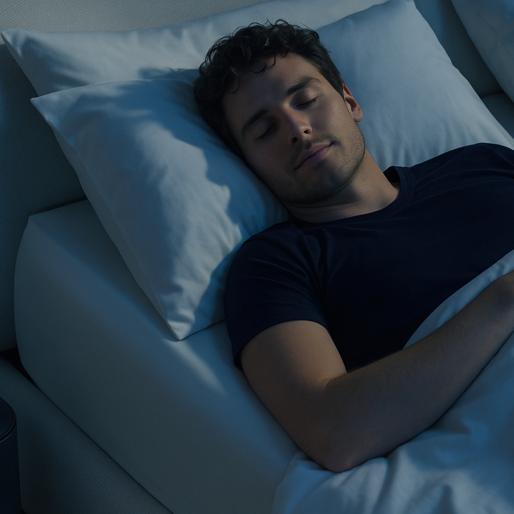 
                     Goodbye Pressure, Hello Deep Sleep 
                  